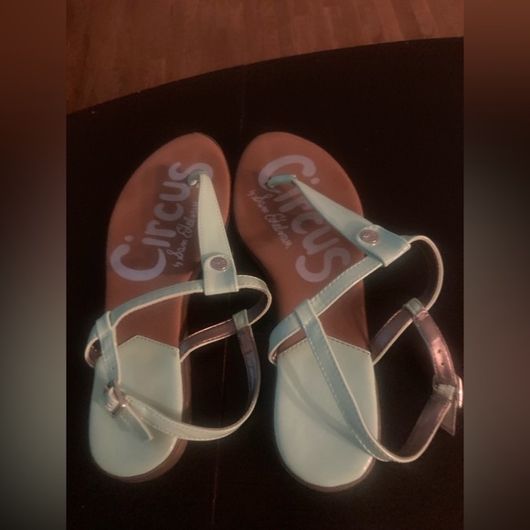 Circus by Sam Edelman mint green Cayden sandals in size 7.5 medium. EUC - Picture 1 of 10